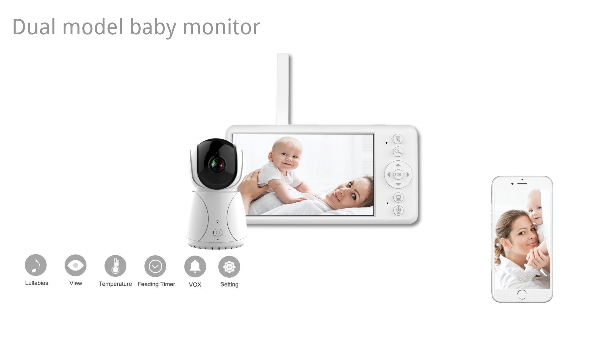 HC-518  Dual mode  Baby Monitor