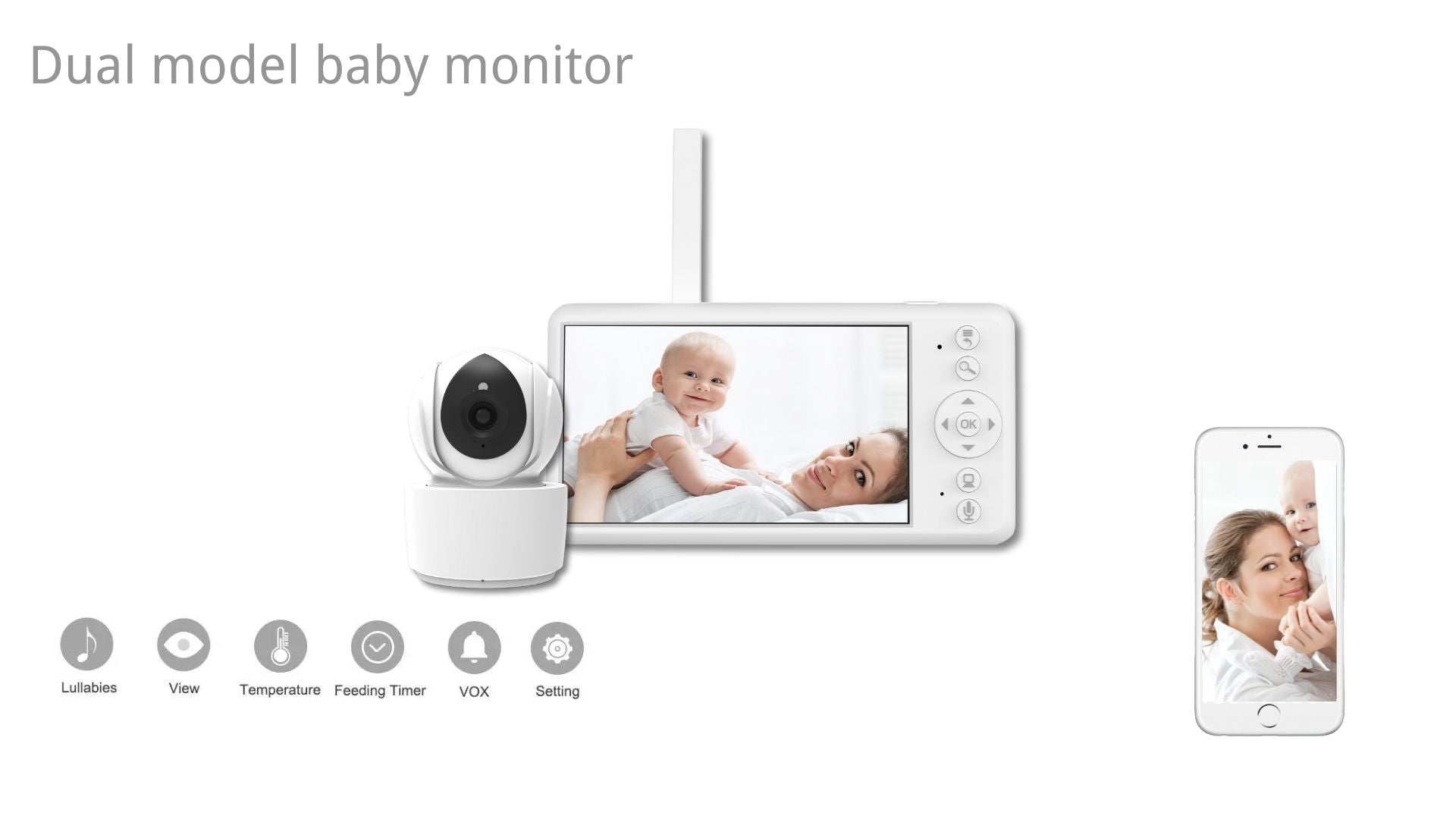 HC-516 Dual mode Baby Monitor