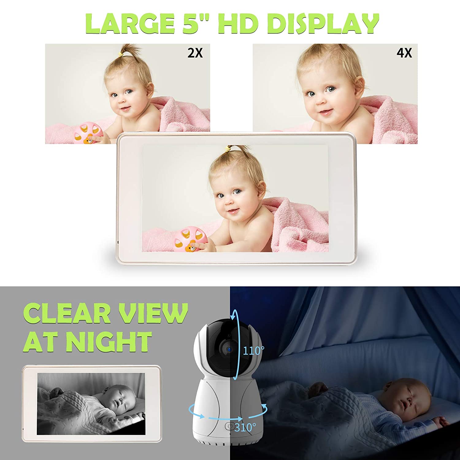 HC-558 Video Baby Monitor
